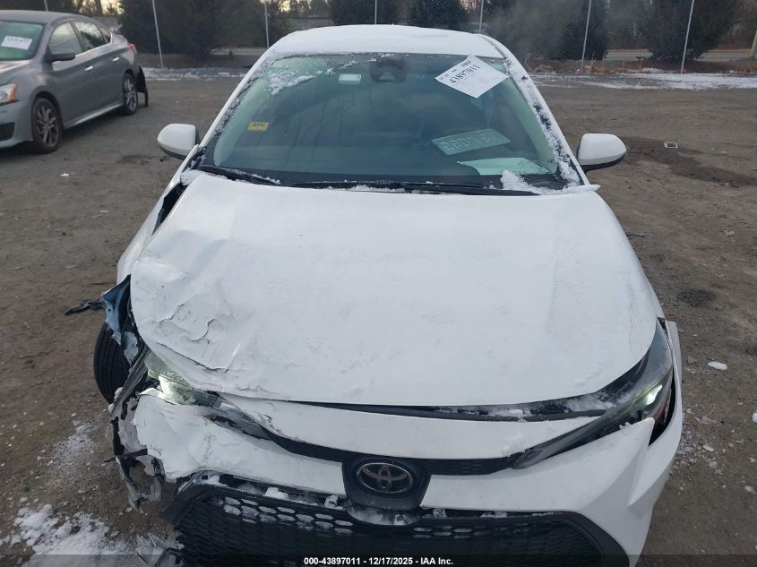 2022 Toyota Corolla Le VIN: 5YFEPMAE6NP376492 Lot: 43897011