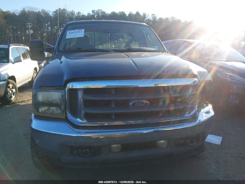 2004 Ford F-250 Lariat/Xl/Xlt VIN: 1FTNW21P94ED50957 Lot: 43897013