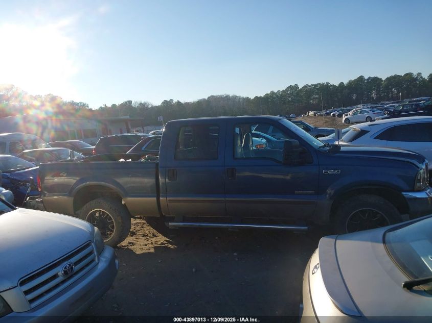 2004 Ford F-250 Lariat/Xl/Xlt VIN: 1FTNW21P94ED50957 Lot: 43897013