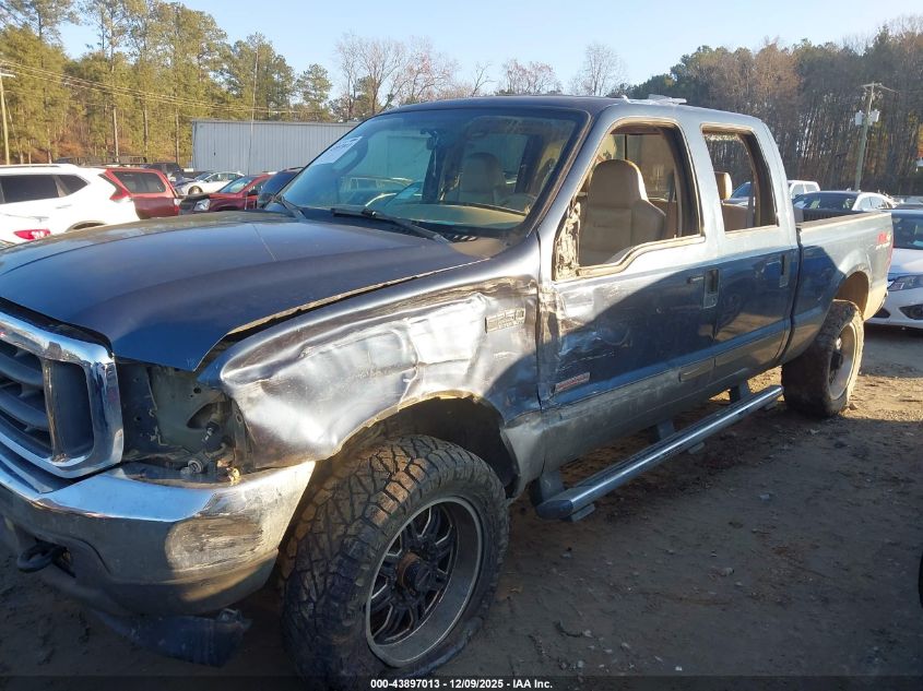 2004 Ford F-250 Lariat/Xl/Xlt VIN: 1FTNW21P94ED50957 Lot: 43897013
