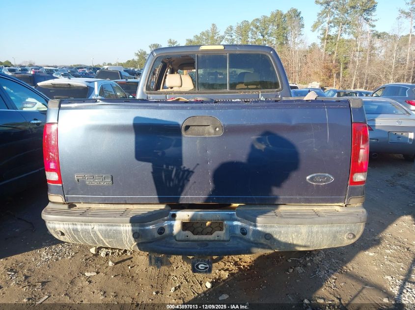 2004 Ford F-250 Lariat/Xl/Xlt VIN: 1FTNW21P94ED50957 Lot: 43897013