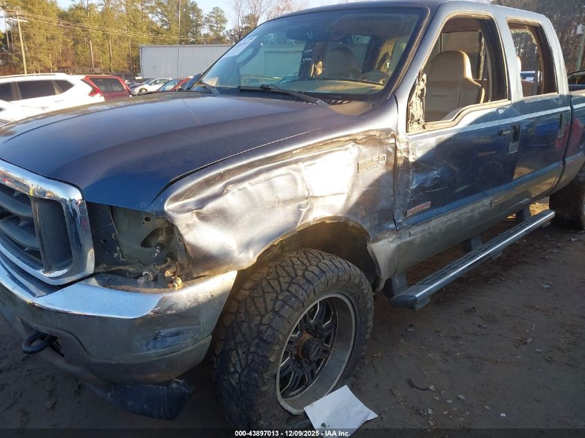 2004 Ford F-250 Lariat/Xl/Xlt VIN: 1FTNW21P94ED50957 Lot: 43897013