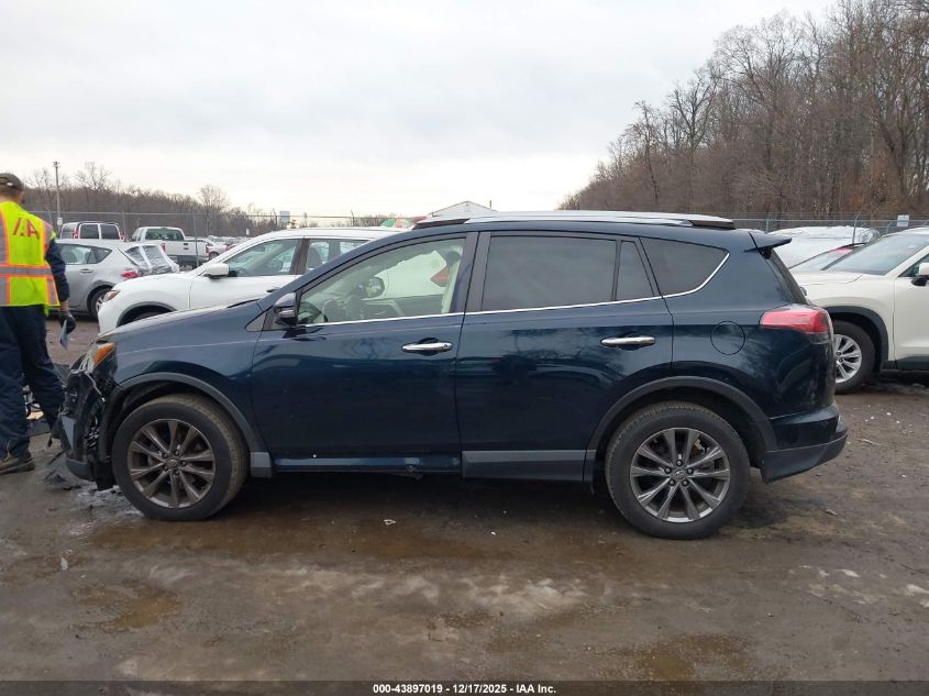2018 Toyota Rav4 Limited VIN: JTMDFREV8JJ231099 Lot: 43897019