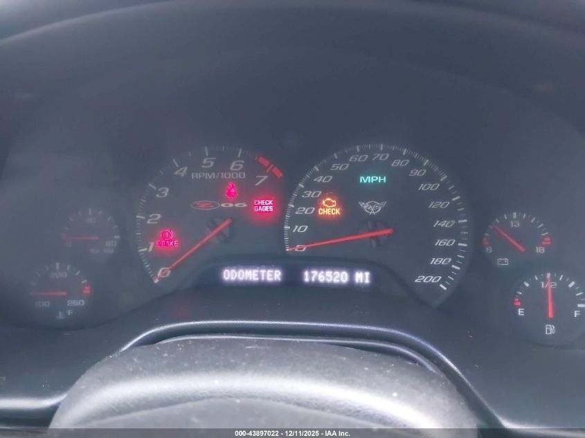 2002 Chevrolet Corvette Z06 Hardtop VIN: 1G1YY12S225103077 Lot: 43897022