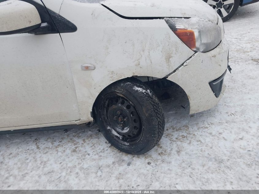 2017 Mitsubishi Mirage Es VIN: ML32A3HJ5HH018191 Lot: 43897023