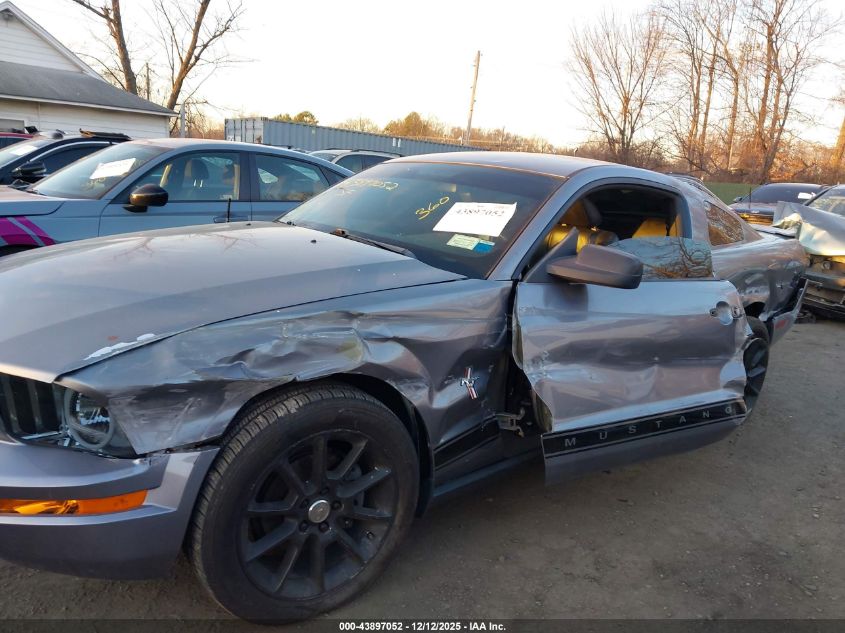 2007 Ford Mustang V6 Deluxe/V6 Premium VIN: 1ZVFT80NX75341573 Lot: 43897052