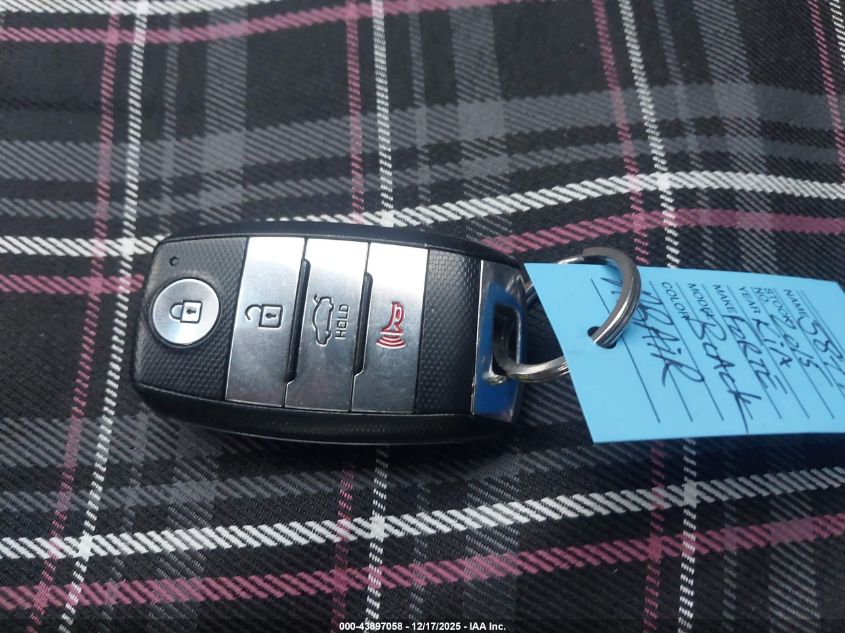 2015 Kia Forte Ex VIN: KNAFZ4A83F5264821 Lot: 43897058