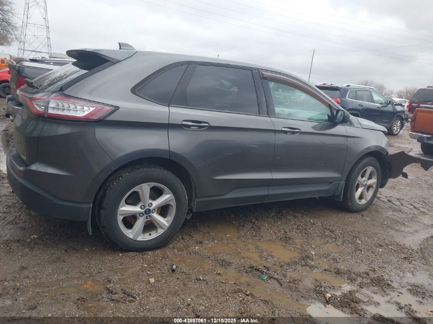 2015 Ford Edge Se VIN: 2FMTK4G95FBC19865 Lot: 43897061
