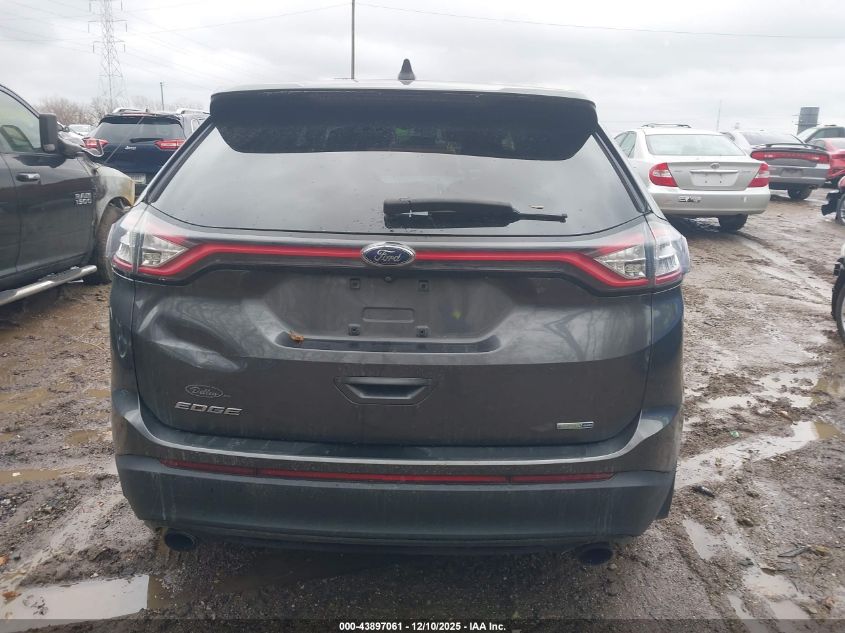 2015 Ford Edge Se VIN: 2FMTK4G95FBC19865 Lot: 43897061