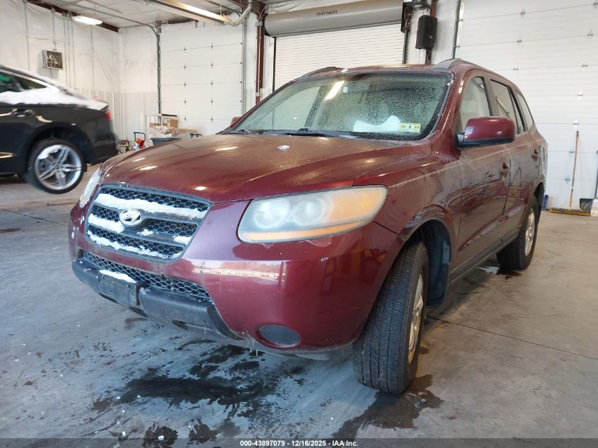 2008 Hyundai Santa Fe Gls VIN: 5NMSG13D48H156062 Lot: 43897079