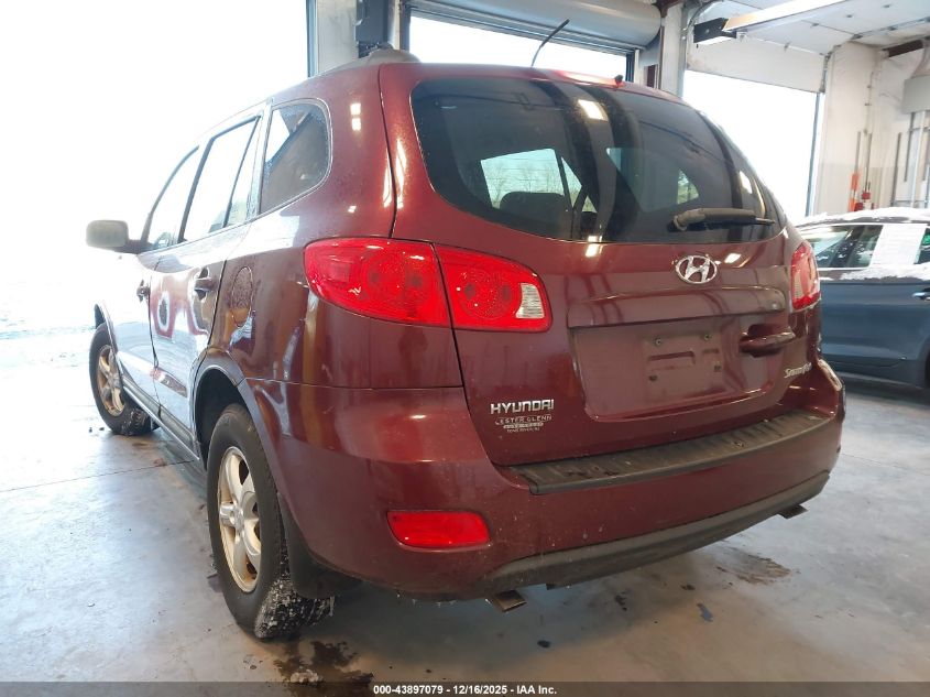 2008 Hyundai Santa Fe Gls VIN: 5NMSG13D48H156062 Lot: 43897079