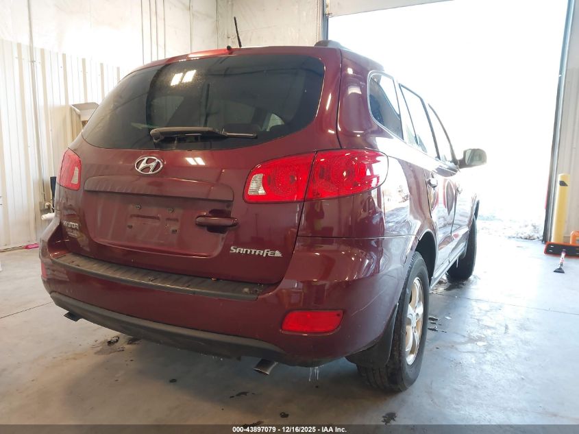 2008 Hyundai Santa Fe Gls VIN: 5NMSG13D48H156062 Lot: 43897079