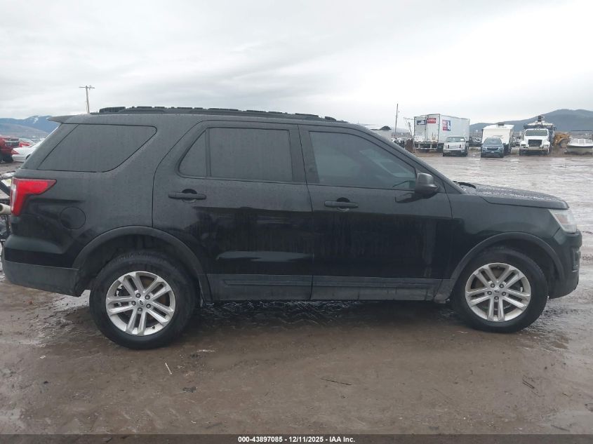 2016 Ford Explorer VIN: 1FM5K8B86GGA72805 Lot: 43897085