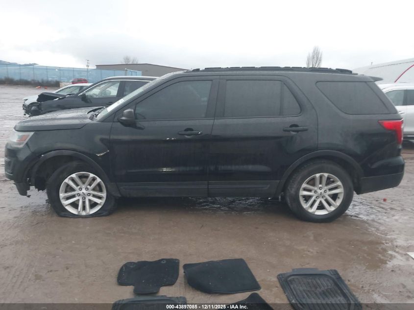 2016 Ford Explorer VIN: 1FM5K8B86GGA72805 Lot: 43897085