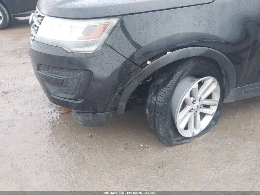2016 Ford Explorer VIN: 1FM5K8B86GGA72805 Lot: 43897085