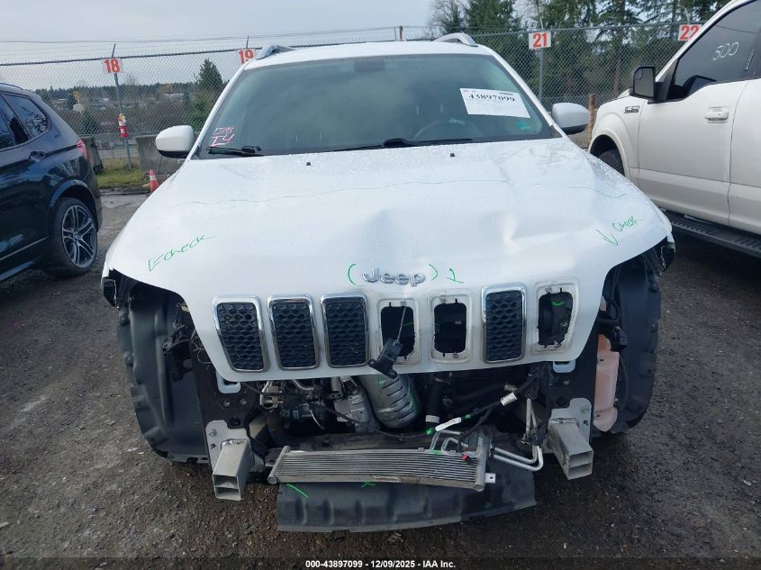 2020 Jeep Cherokee Latitude Fwd VIN: 1C4PJLCB2LD654196 Lot: 43897099