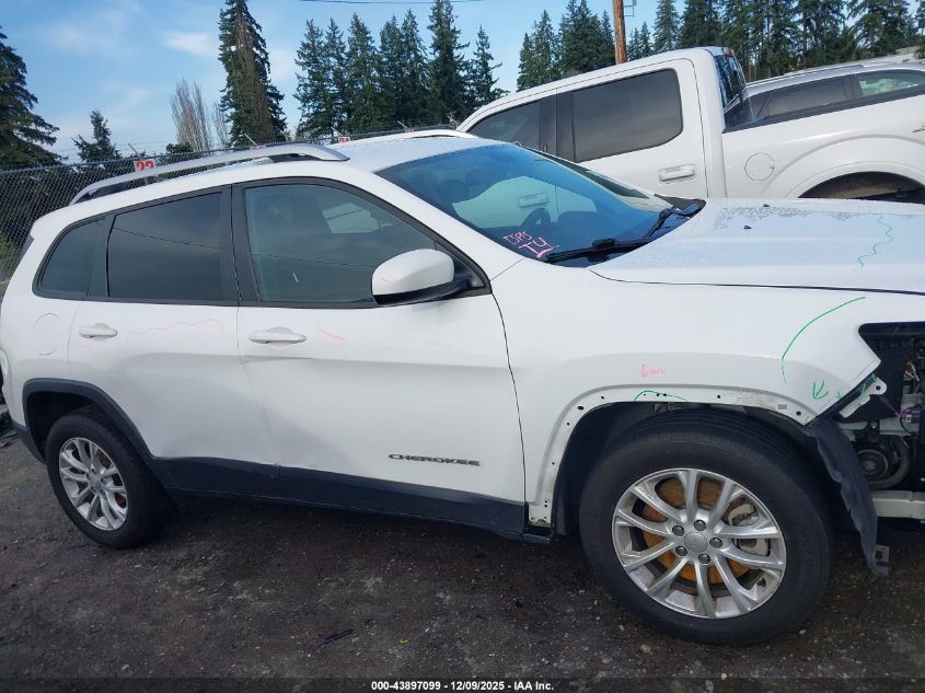 2020 Jeep Cherokee Latitude Fwd VIN: 1C4PJLCB2LD654196 Lot: 43897099