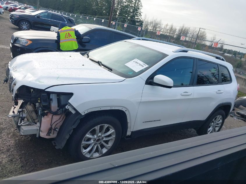 2020 Jeep Cherokee Latitude Fwd VIN: 1C4PJLCB2LD654196 Lot: 43897099