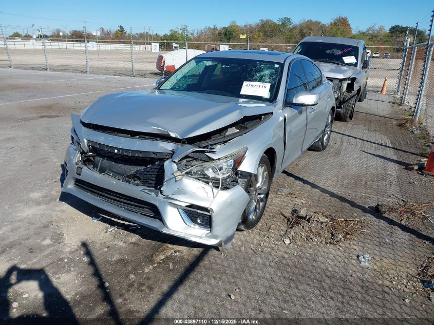 2018 Infiniti Q50 3.0T Luxe VIN: JN1EV7AP3JM356130 Lot: 43897110