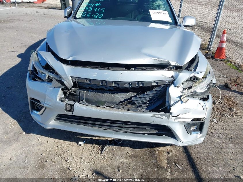 2018 Infiniti Q50 3.0T Luxe VIN: JN1EV7AP3JM356130 Lot: 43897110