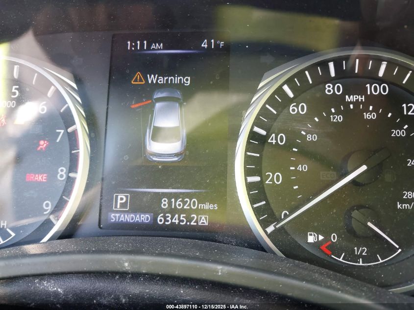 2018 Infiniti Q50 3.0T Luxe VIN: JN1EV7AP3JM356130 Lot: 43897110