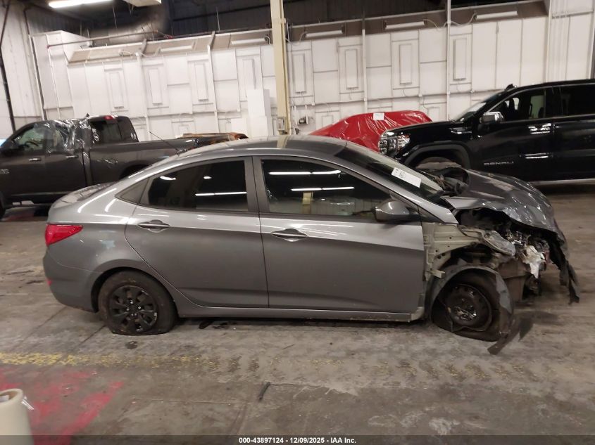 2016 Hyundai Accent Se VIN: KMHCT4AE4GU967568 Lot: 43897124