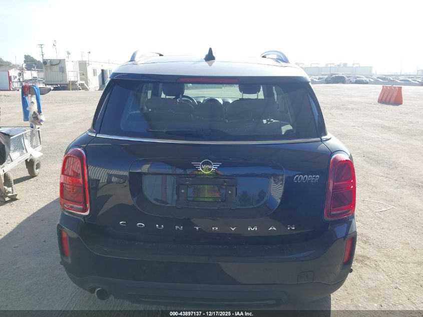 2022 Mini Countryman Cooper VIN: WMZ23BR07N3N86782 Lot: 43897137