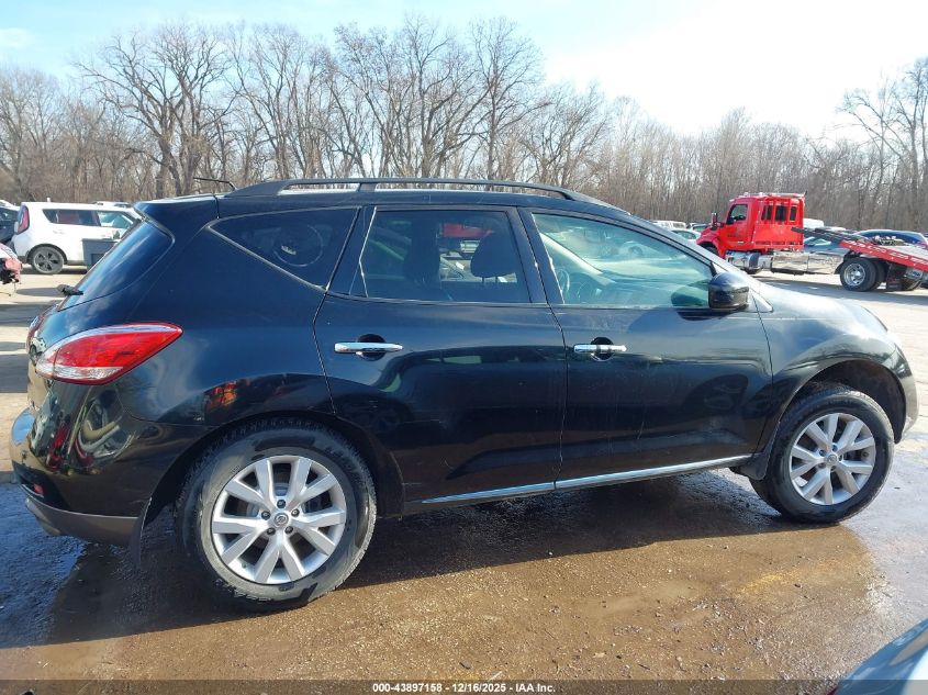 2012 Nissan Murano Sl VIN: JN8AZ1MW4CW214249 Lot: 43897158