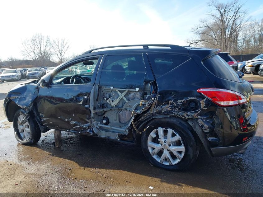 2012 Nissan Murano Sl VIN: JN8AZ1MW4CW214249 Lot: 43897158