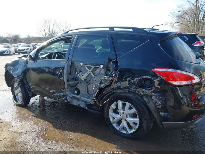 2012 Nissan Murano Sl VIN: JN8AZ1MW4CW214249 Lot: 43897158