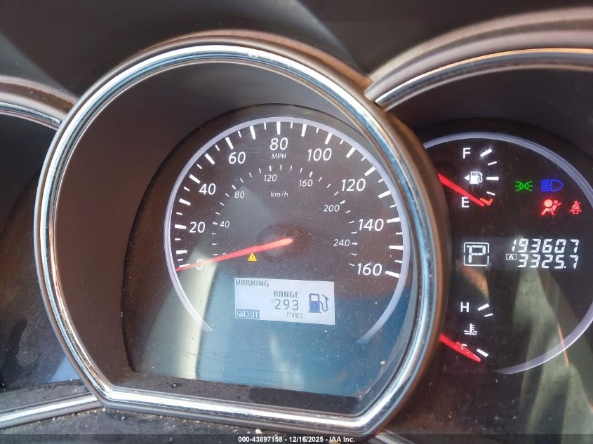 2012 Nissan Murano Sl VIN: JN8AZ1MW4CW214249 Lot: 43897158