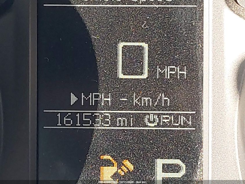 2011 Jeep Grand Cherokee Overland VIN: 1J4RS6GG0BC611360 Lot: 43897163