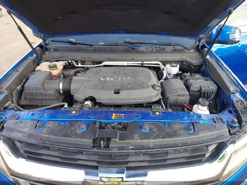 2018 Chevrolet Colorado Lt VIN: 1GCHTCEN0J1161007 Lot: 43897185