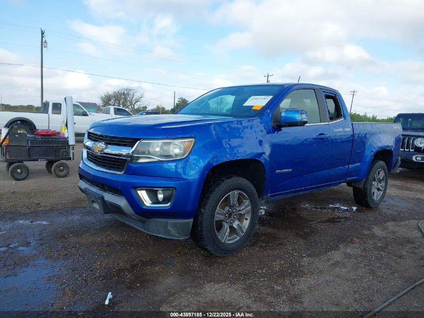 2018 Chevrolet Colorado Lt VIN: 1GCHTCEN0J1161007 Lot: 43897185
