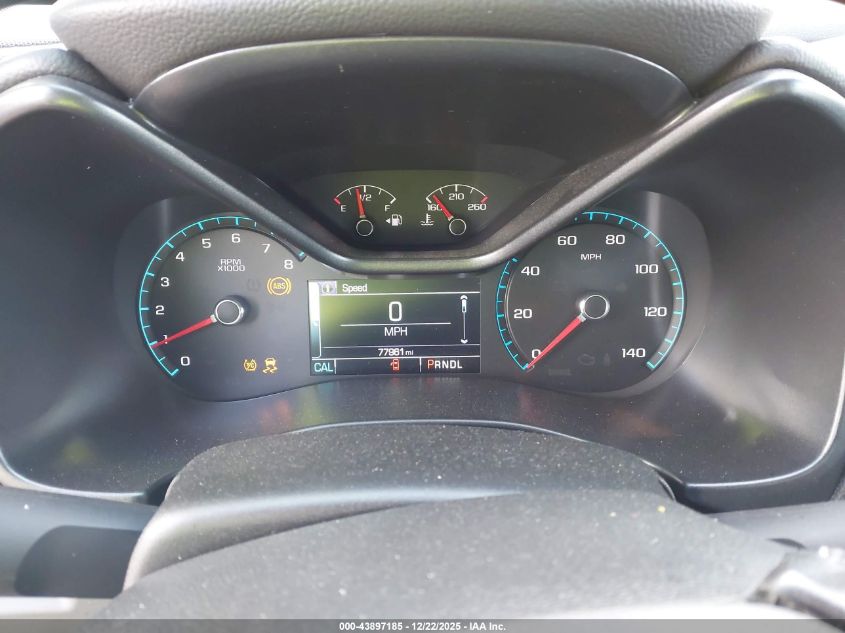 2018 Chevrolet Colorado Lt VIN: 1GCHTCEN0J1161007 Lot: 43897185