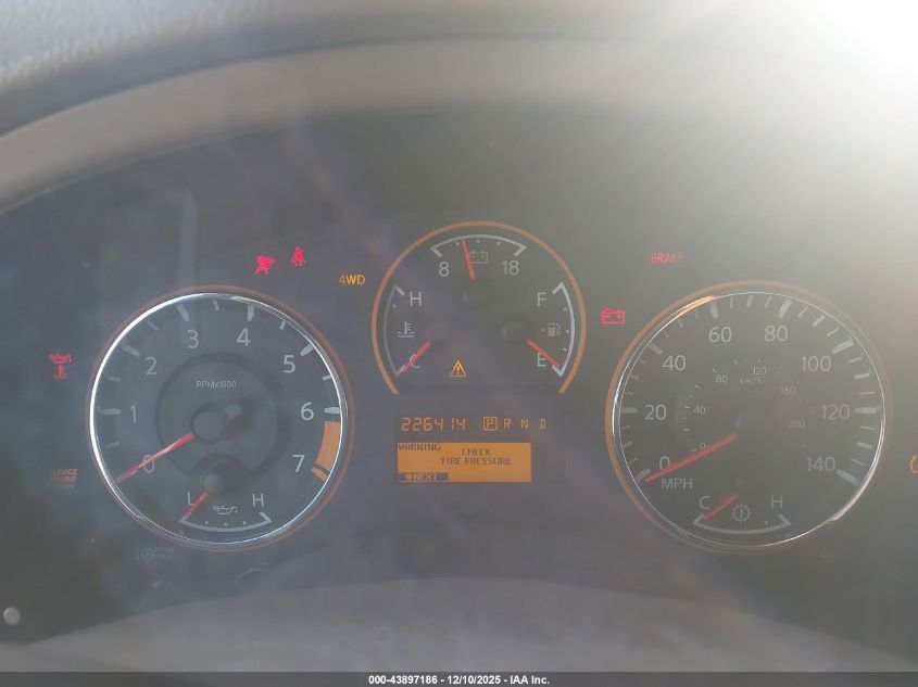 2011 Nissan Armada Platinum VIN: 5N1BA0NC9BN605404 Lot: 43897186