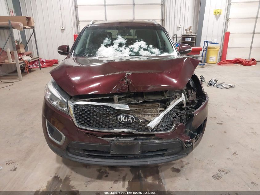 2018 Kia Sorento 2.4L Lx VIN: 5XYPGDA39JG367369 Lot: 43897191