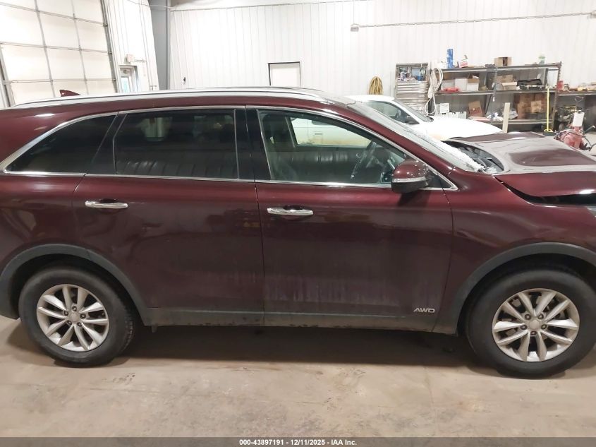 2018 Kia Sorento 2.4L Lx VIN: 5XYPGDA39JG367369 Lot: 43897191