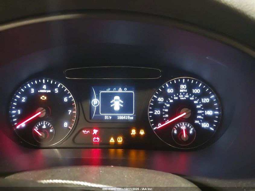 2018 Kia Sorento 2.4L Lx VIN: 5XYPGDA39JG367369 Lot: 43897191