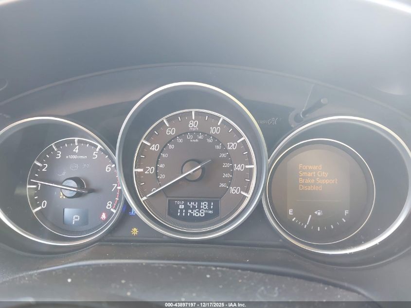 2016 Mazda Cx-5 Grand Touring VIN: JM3KE4DY8G0828509 Lot: 43897197