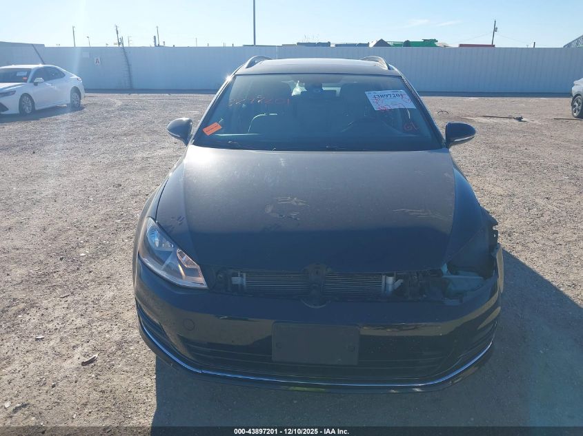 2017 Volkswagen Golf Sportwagen Tsi S/Tsi Se/Tsi Sel VIN: 3VWC17AU0HM532052 Lot: 43897201