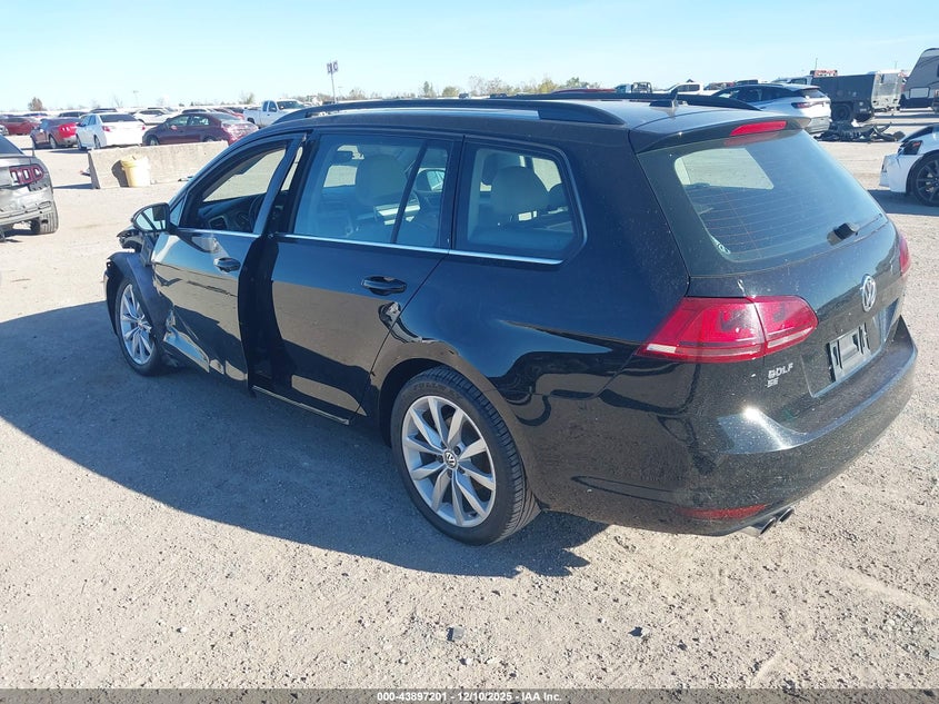 2017 Volkswagen Golf Sportwagen Tsi S/Tsi Se/Tsi Sel