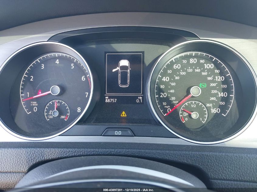 2017 Volkswagen Golf Sportwagen Tsi S/Tsi Se/Tsi Sel VIN: 3VWC17AU0HM532052 Lot: 43897201