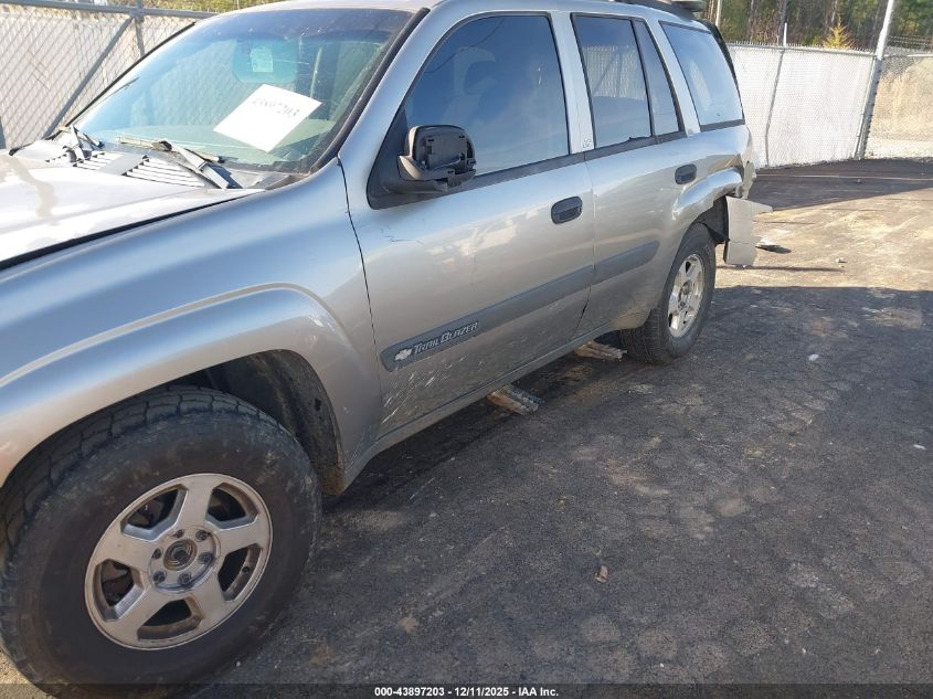 2003 Chevrolet Trailblazer Ls VIN: 1GNDT13SX32318137 Lot: 43897203