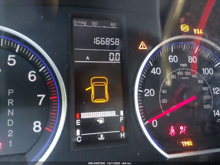 2009 Honda Cr-V Ex-L VIN: 5J6RE38729L028111 Lot: 43897205