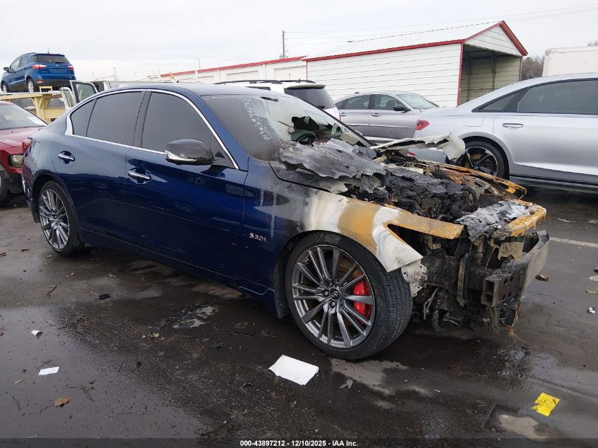 INFINITI Q50 3.0T RED SPORT 400