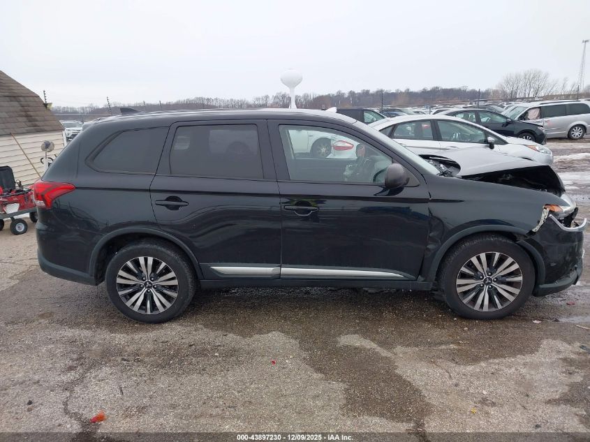 2019 Mitsubishi Outlander Es VIN: JA4AD2A32KJ002160 Lot: 43897230