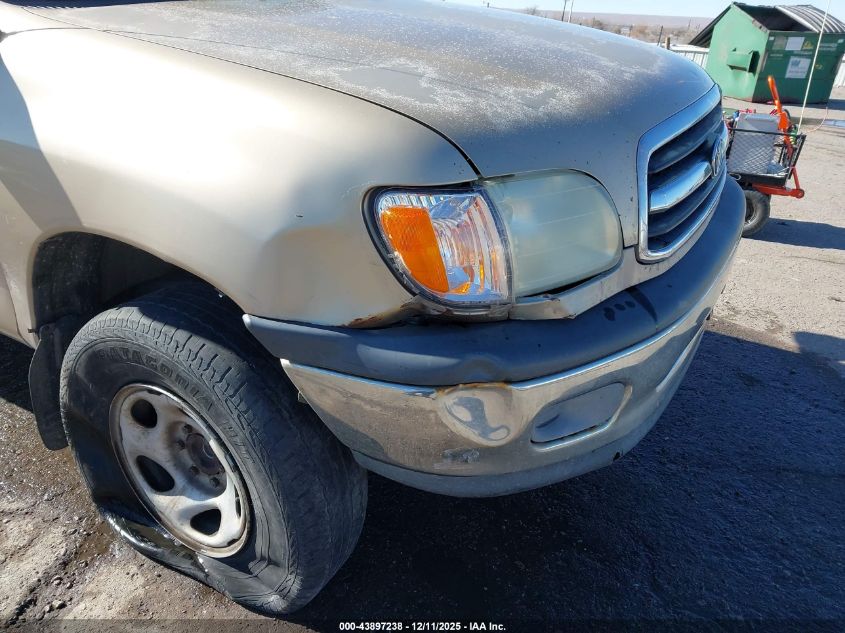 2002 Toyota Tundra Sr5 VIN: 5TBRN34122S260163 Lot: 43897238