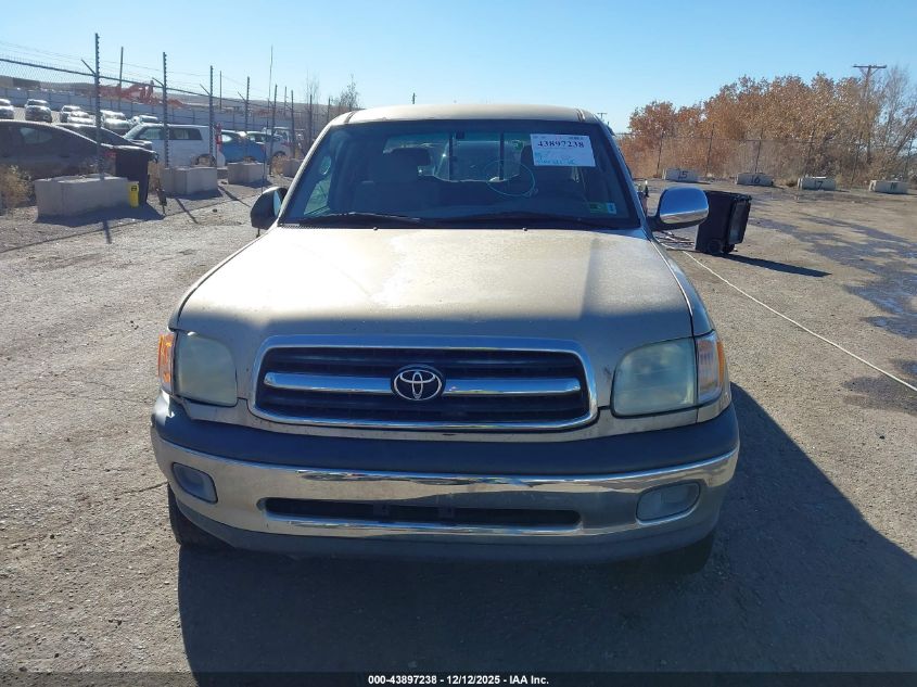 2002 Toyota Tundra Sr5 VIN: 5TBRN34122S260163 Lot: 43897238