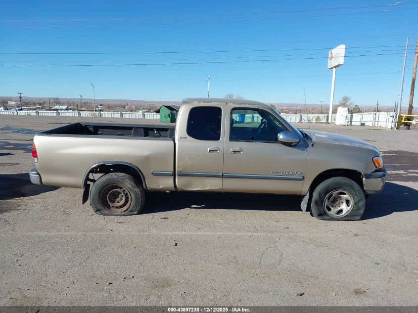 2002 Toyota Tundra Sr5 VIN: 5TBRN34122S260163 Lot: 43897238